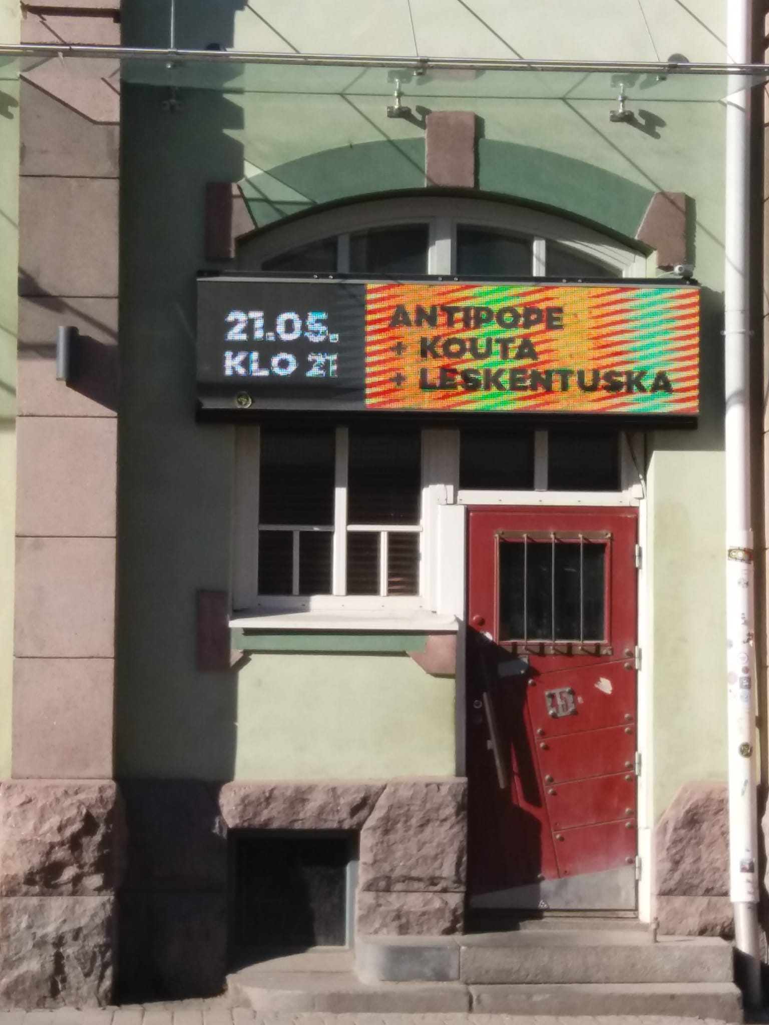 Photo of 45 Special Oulu marquee text